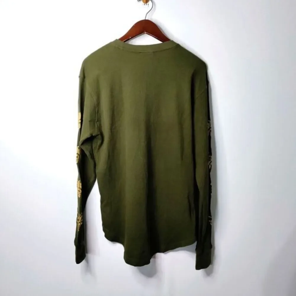 Switch Remarkable Men L Billionaire‎ Club Hustle Hard Waffle Knit Shirt Preppy - Picture 6 of 9